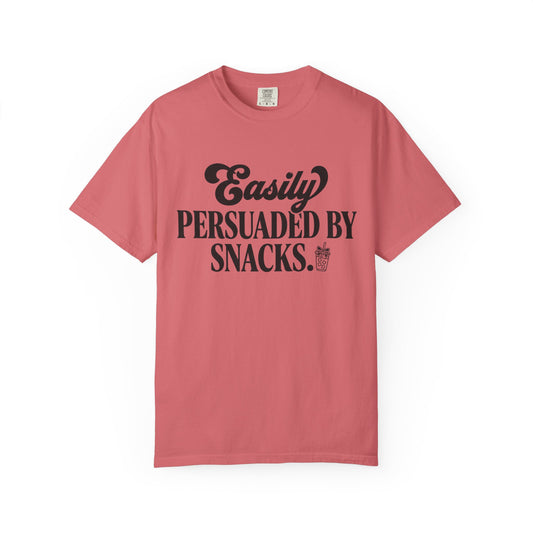 Persuaded by Snacks Tee