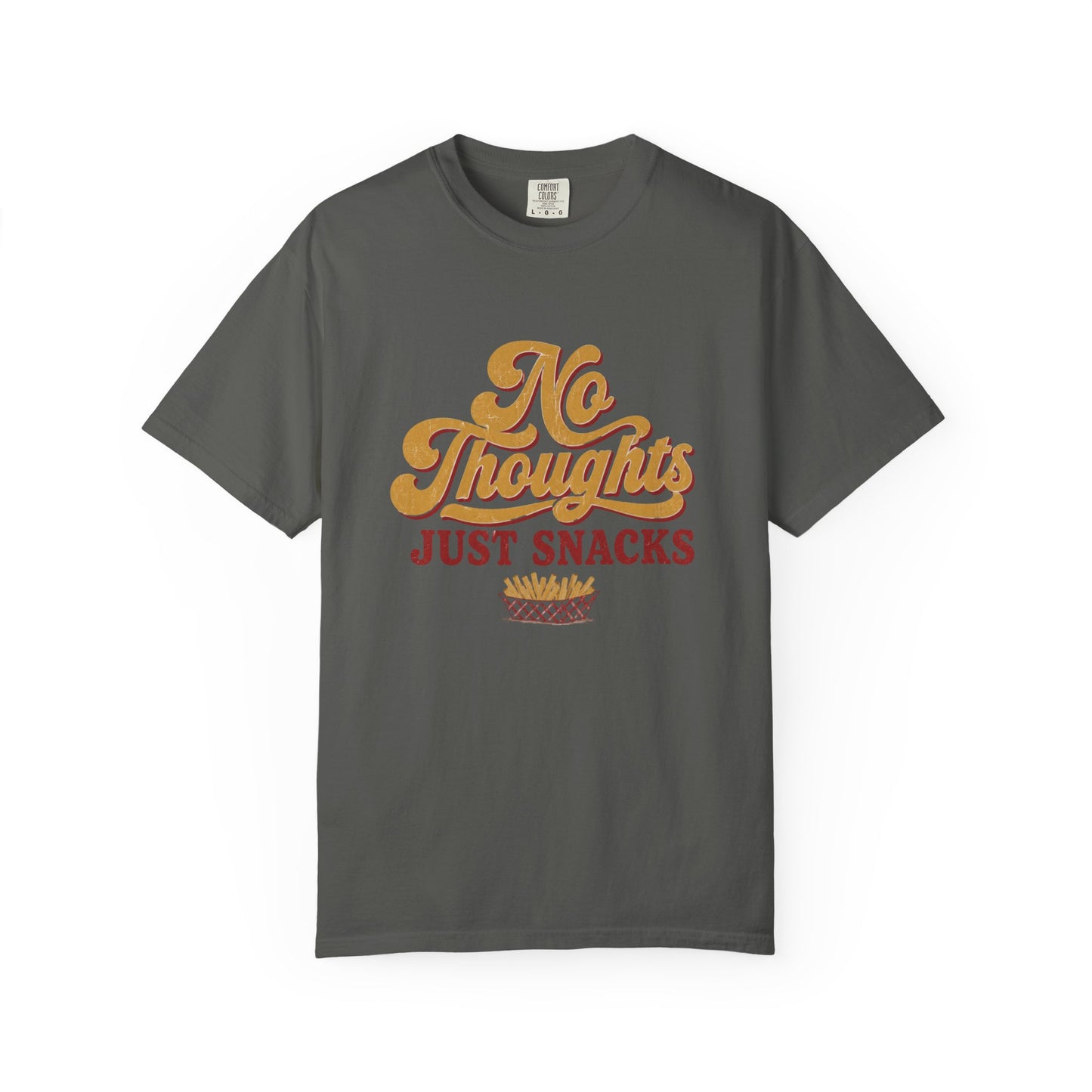 No Thoughts Just Snacks Tee