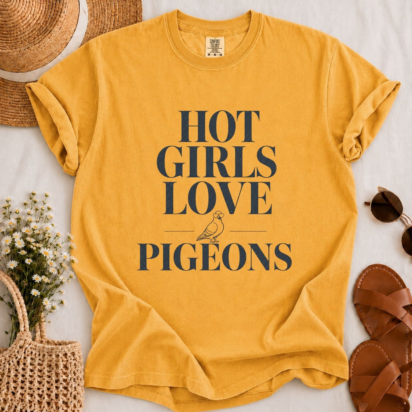 Hot Girls Love Pigeons T-shirt