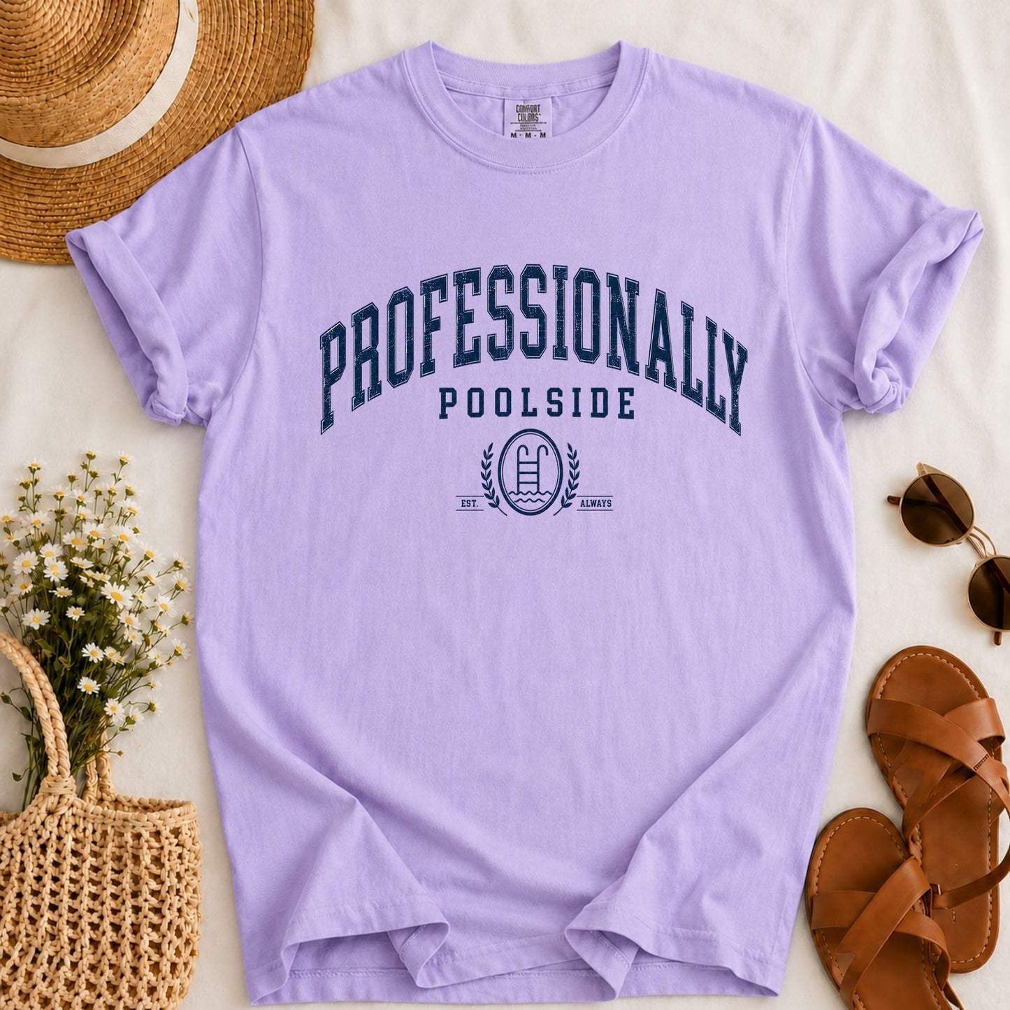 Professionally Poolside T-shirt