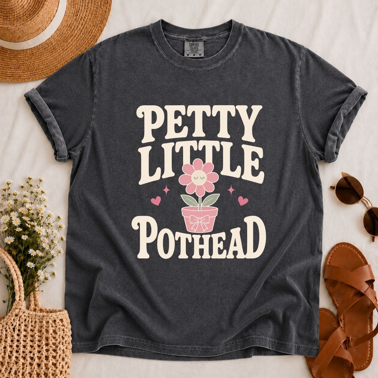 Petty Little Pothead T-shirt