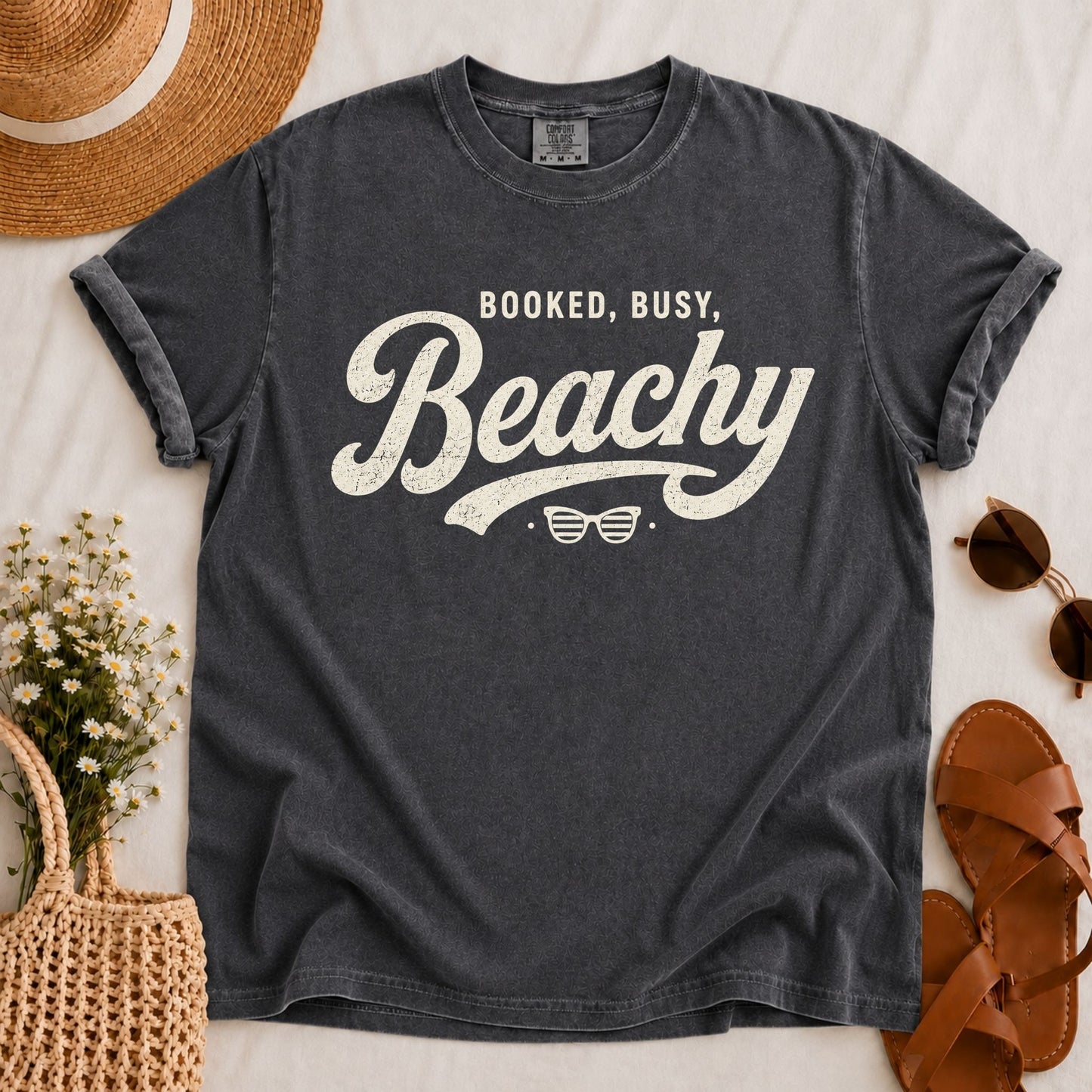 Booked Busy Beachy T-shirt
