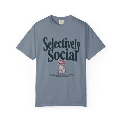 Selectively Social Tee