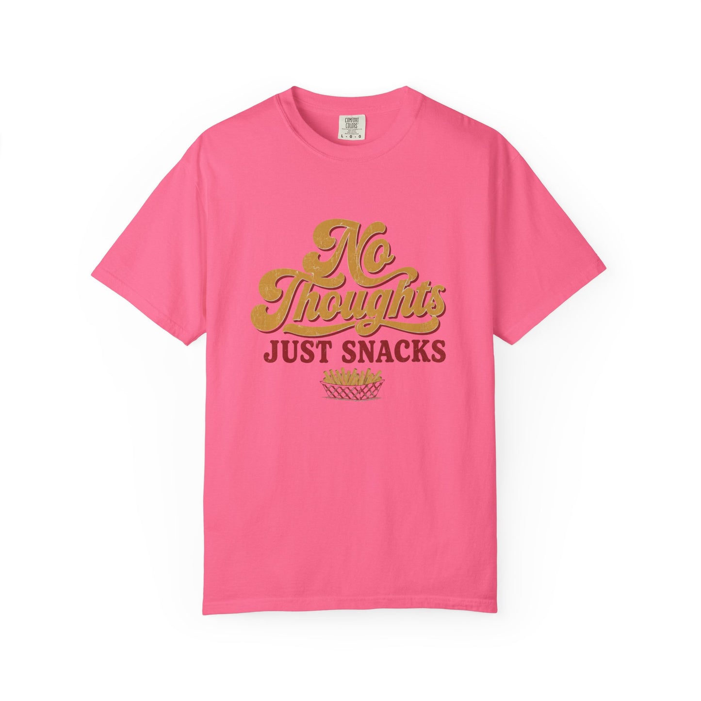 No Thoughts Just Snacks Tee