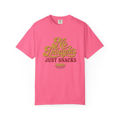 No Thoughts Just Snacks Tee