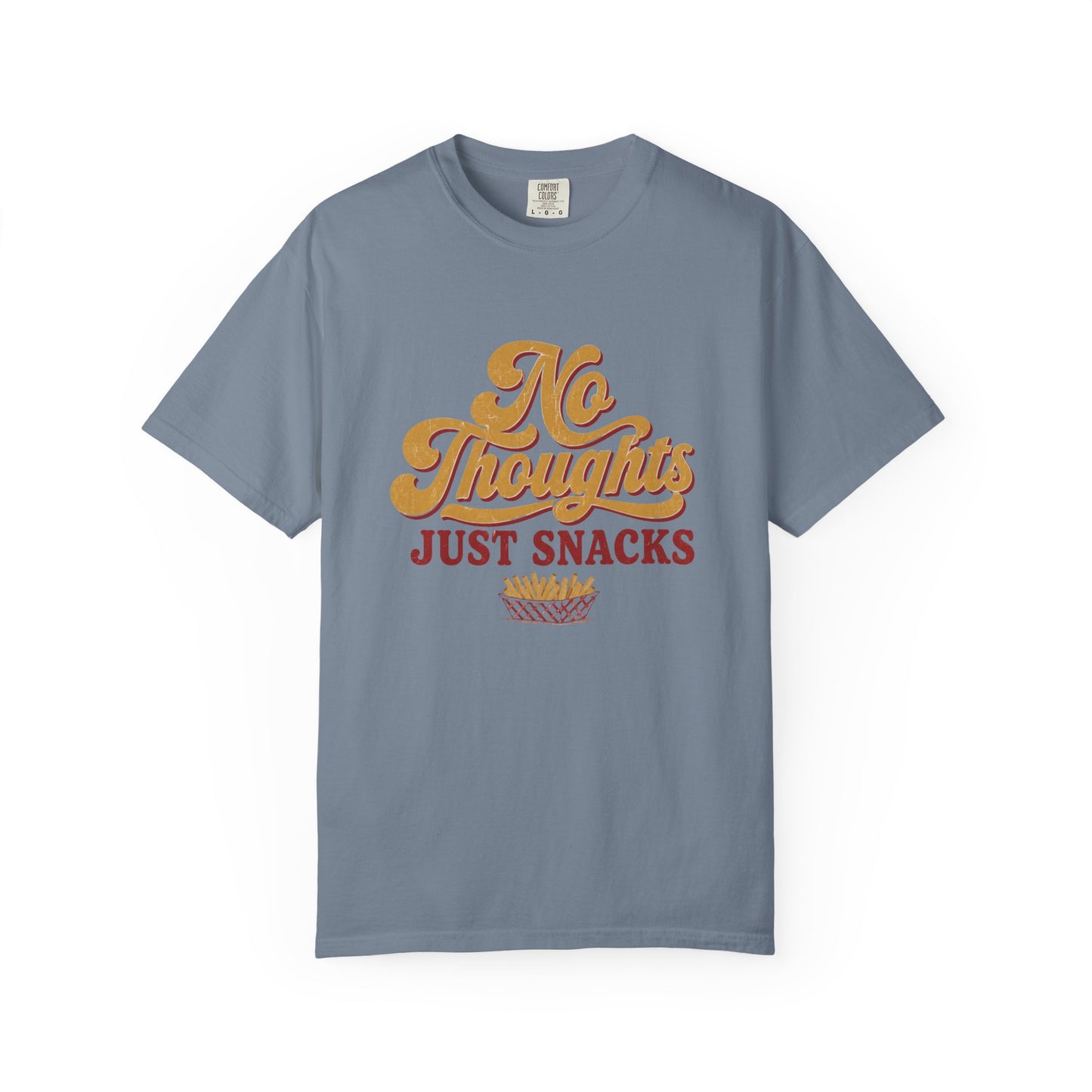 No Thoughts Just Snacks Tee