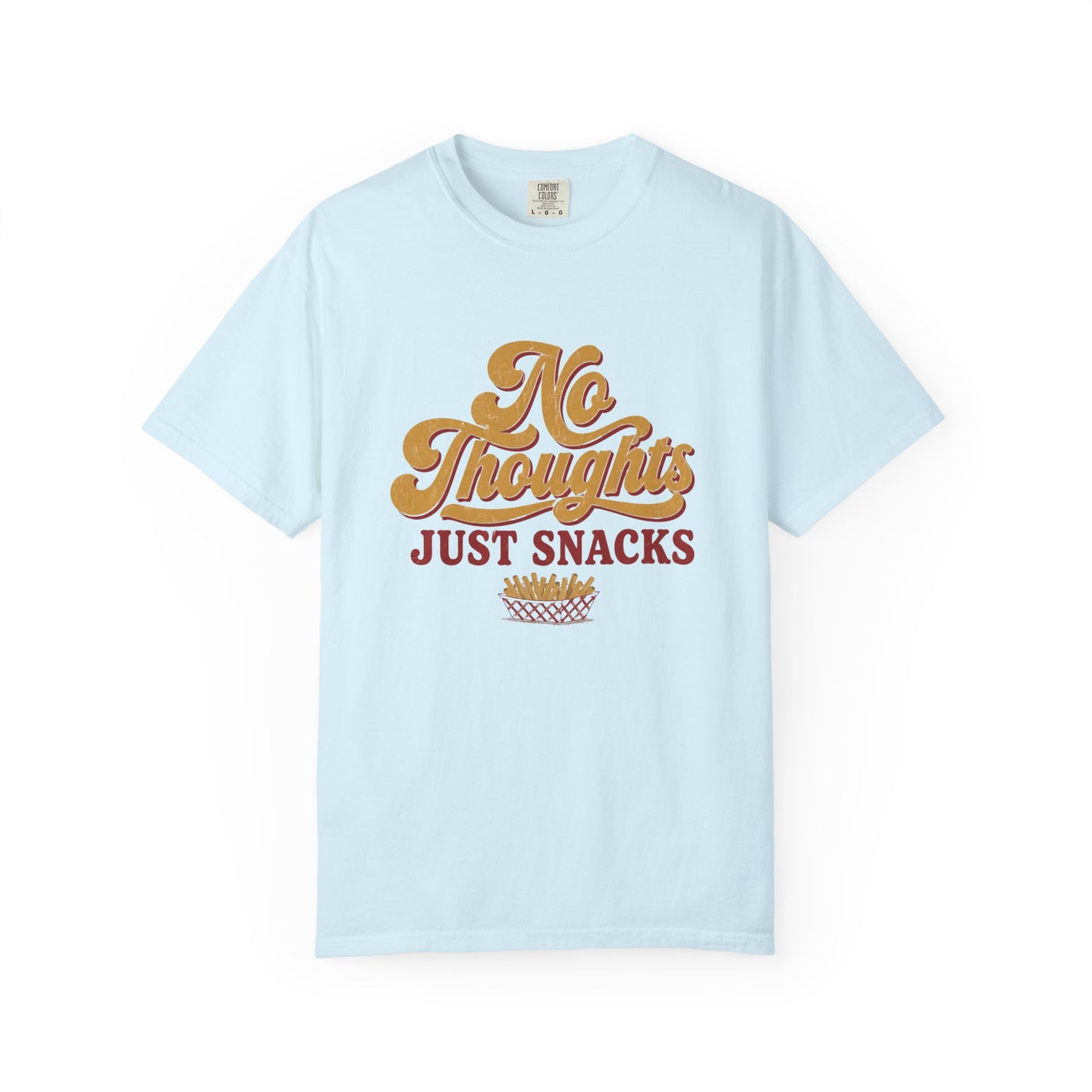 No Thoughts Just Snacks Tee
