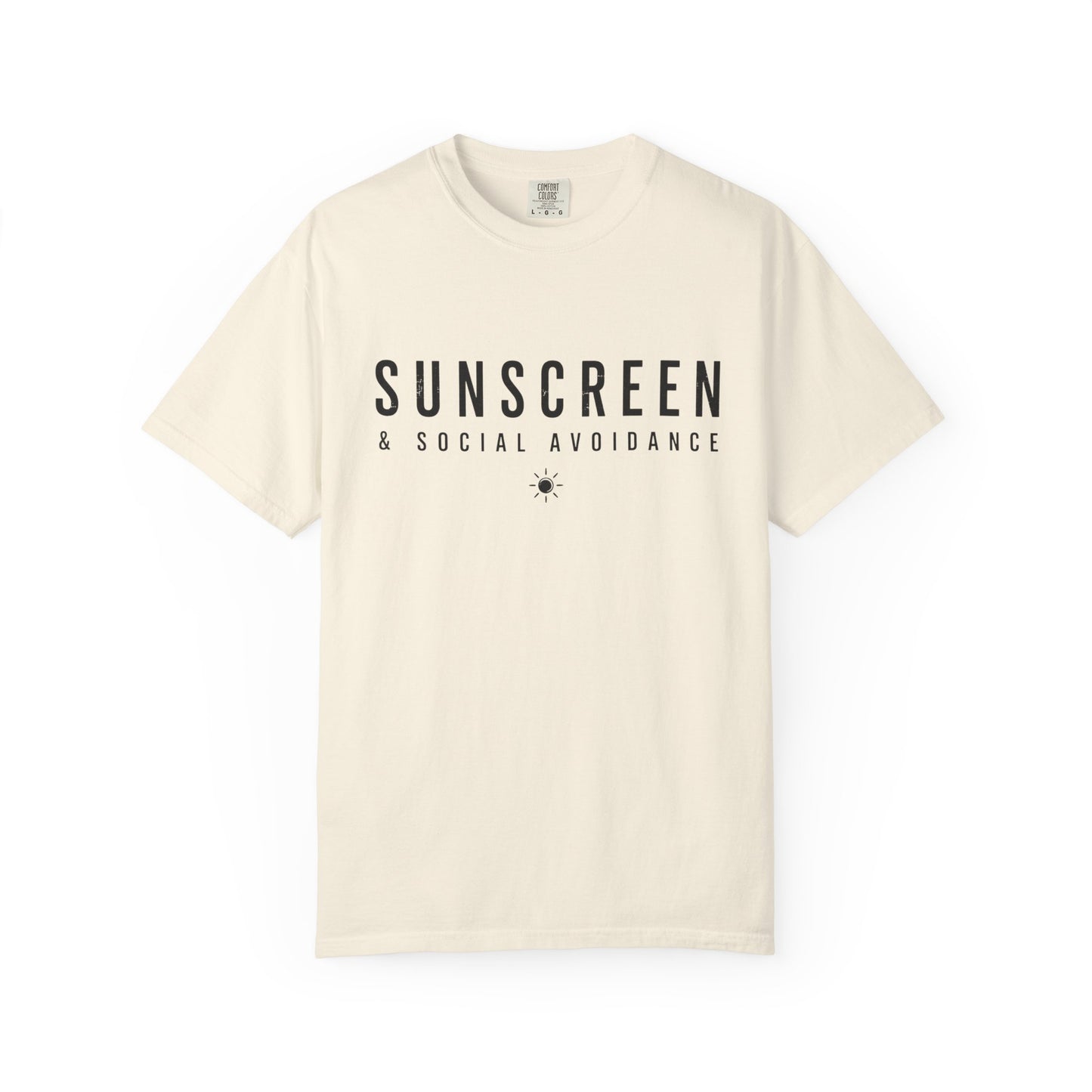 Sunscreen & Social Avoidance Tee