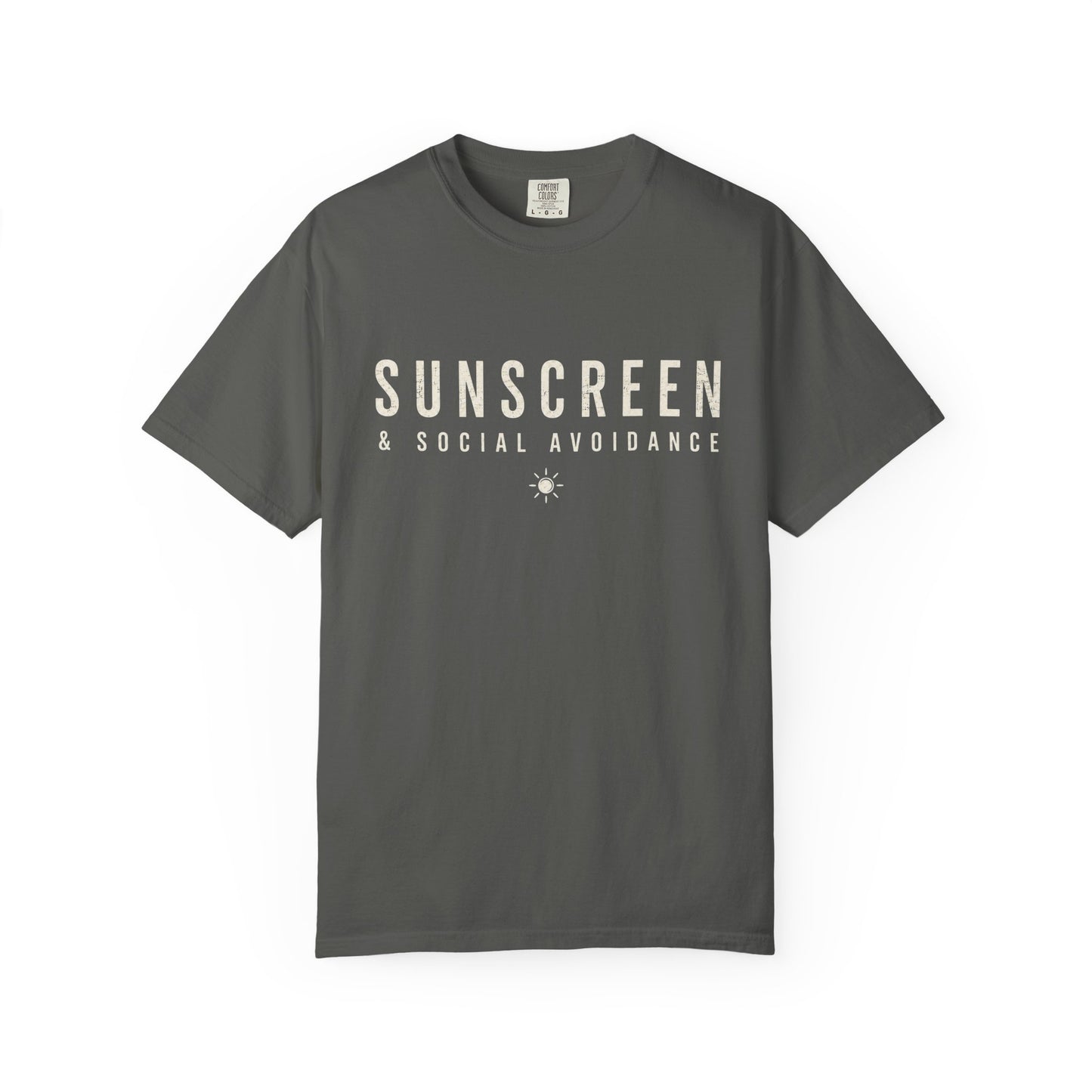 Sunscreen & Social Avoidance Tee