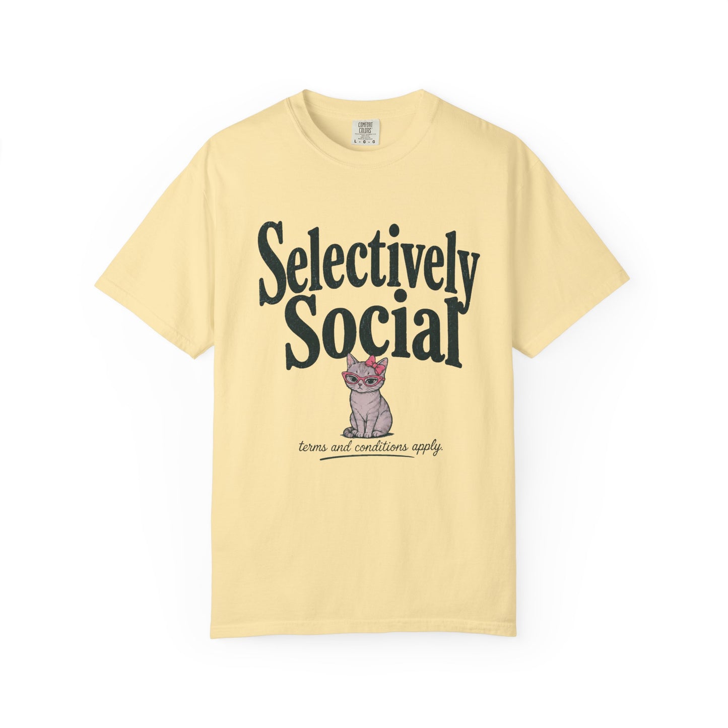 Selectively Social Tee