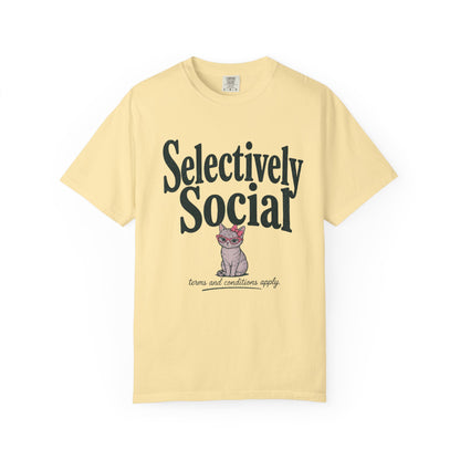 Selectively Social Tee