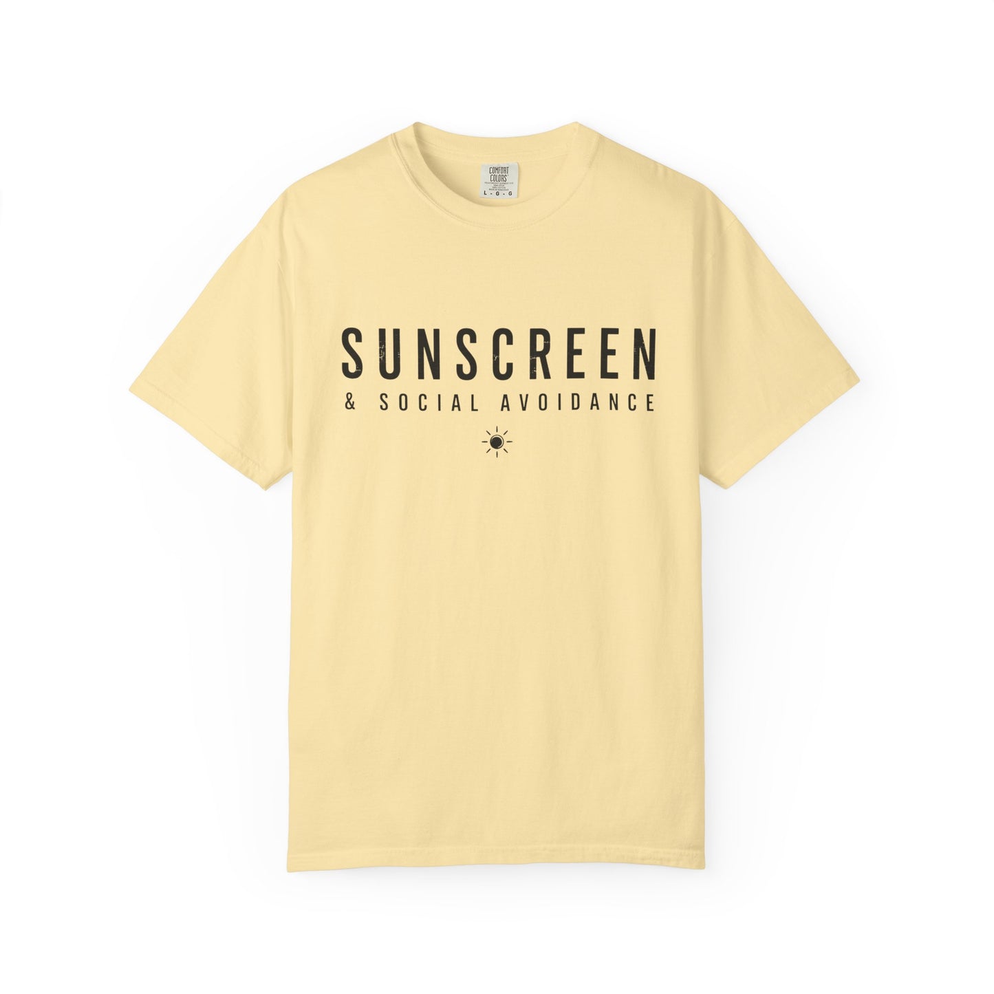 Sunscreen & Social Avoidance Tee