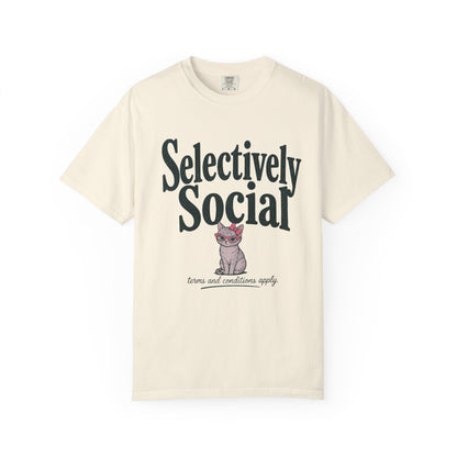 Selectively Social Tee