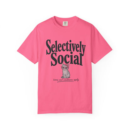 Selectively Social Tee