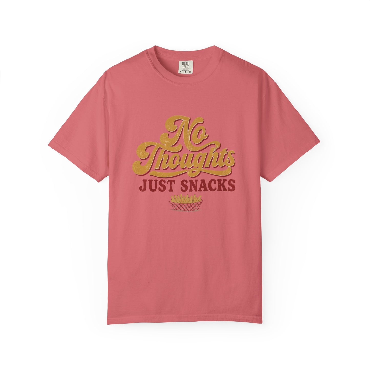 No Thoughts Just Snacks Tee
