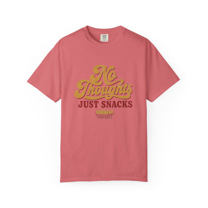 No Thoughts Just Snacks Tee
