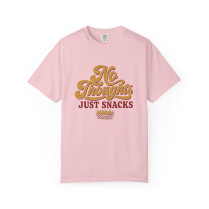 No Thoughts Just Snacks Tee