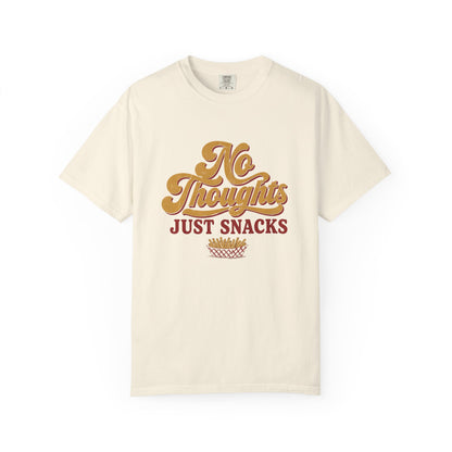 No Thoughts Just Snacks Tee