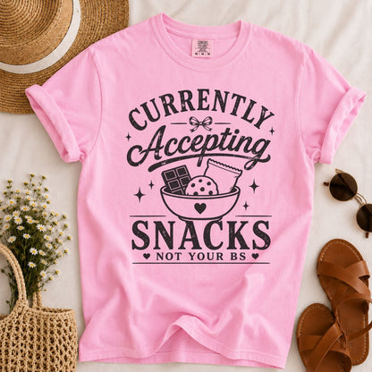 Accepting Snacks T-shirt