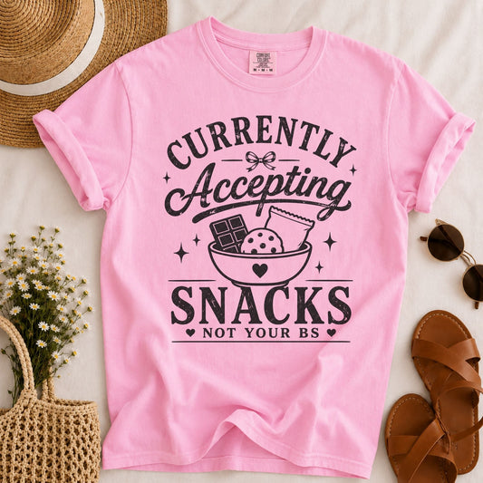 Accepting Snacks T-shirt