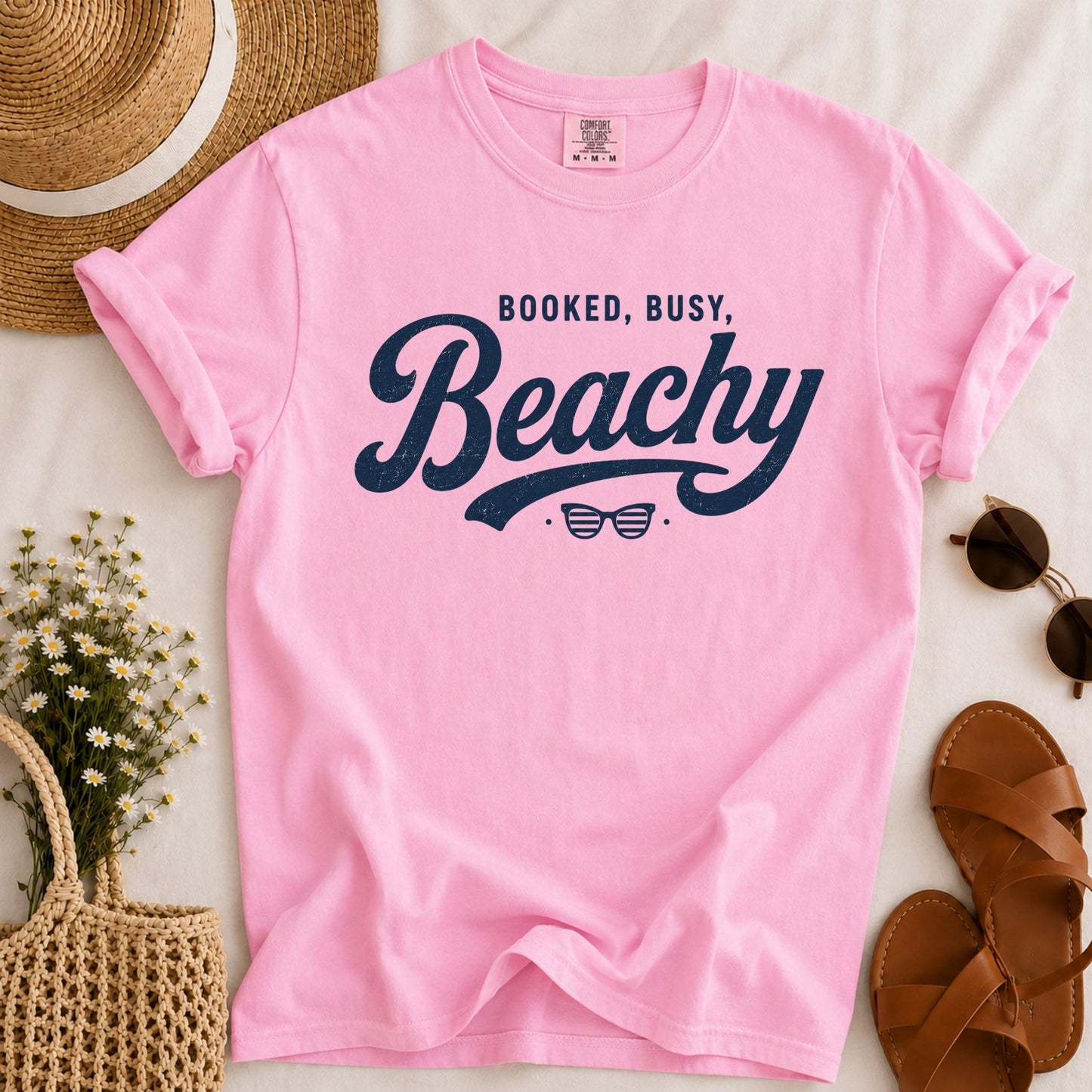Booked Busy Beachy T-shirt