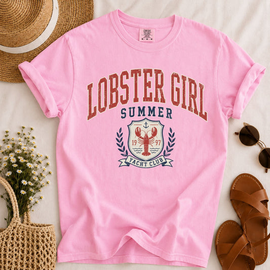 Lobster Girl Summer T-shirt