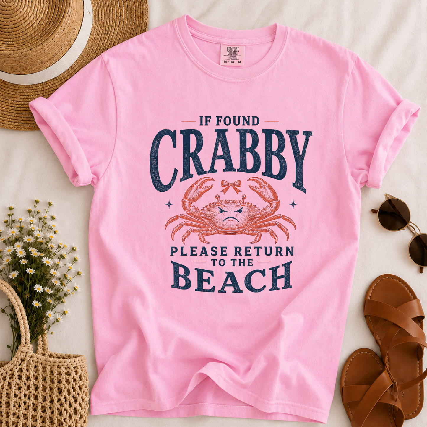 If Found Crabby T-shirt