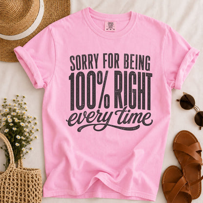 100% Right T-shirt