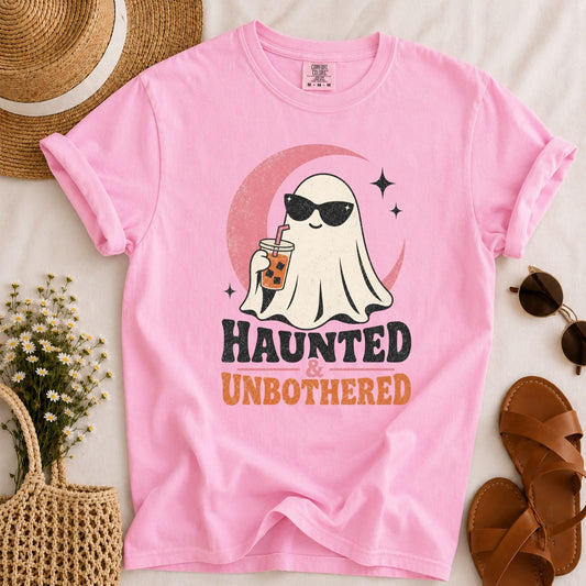 Haunted & Unbothered T-shirt