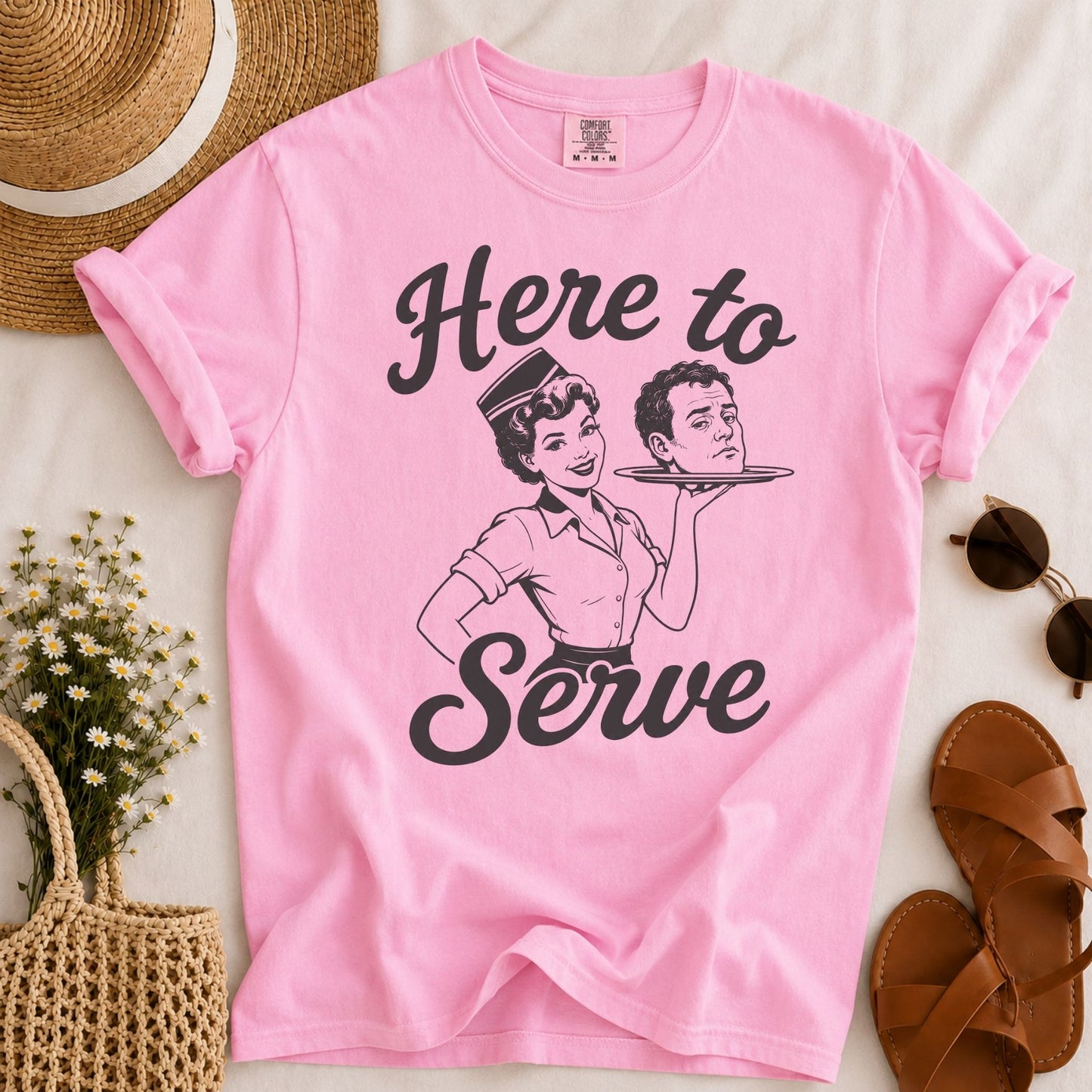 Here to Serve T-shirt