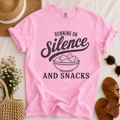 Silence And Snacks T-shirt