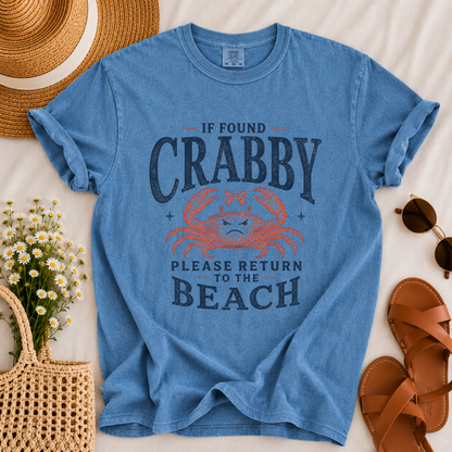 If Found Crabby T-shirt