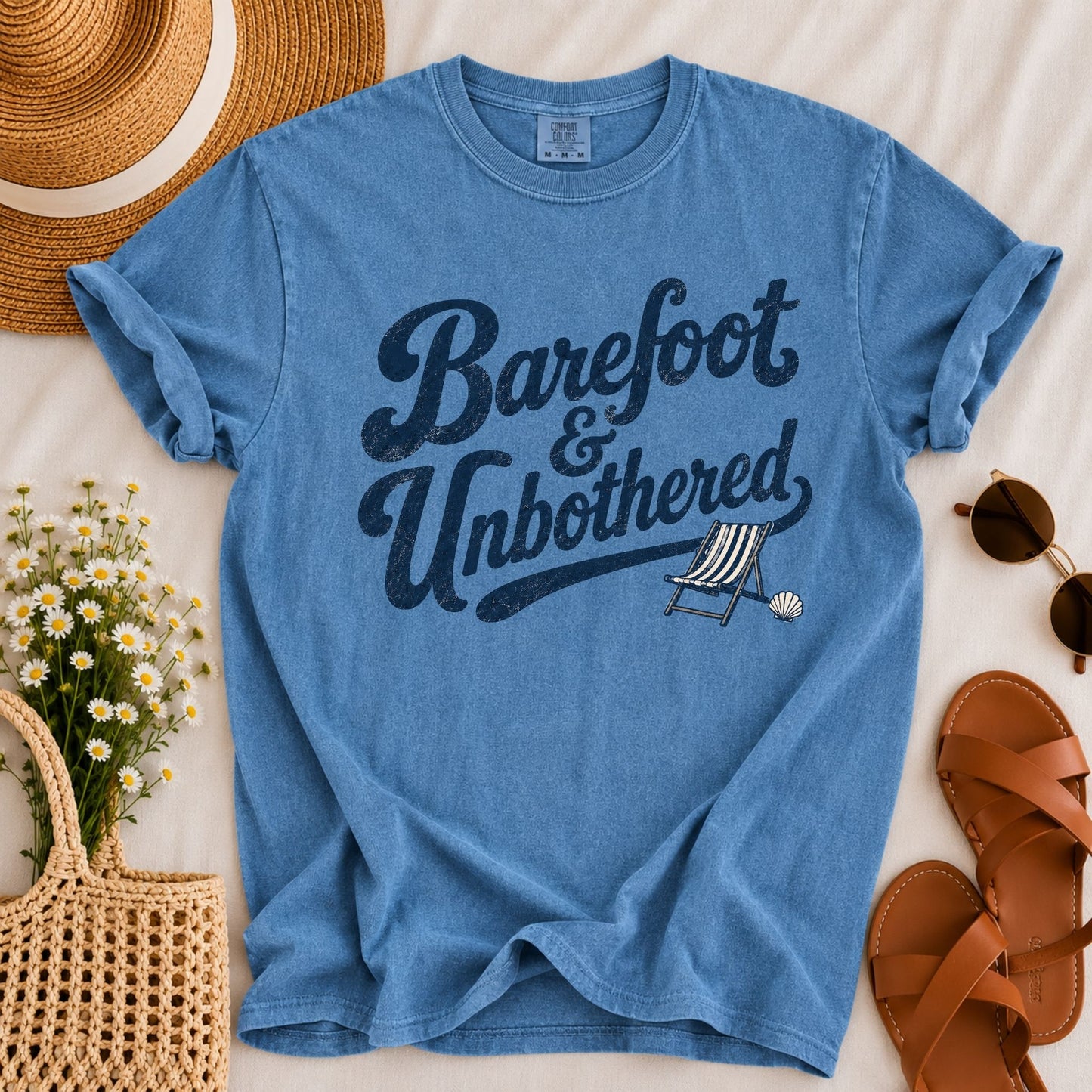 Barefoot & Unbothered T-shirt