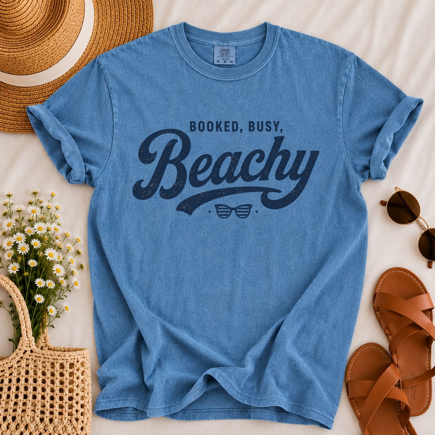 Booked Busy Beachy T-shirt