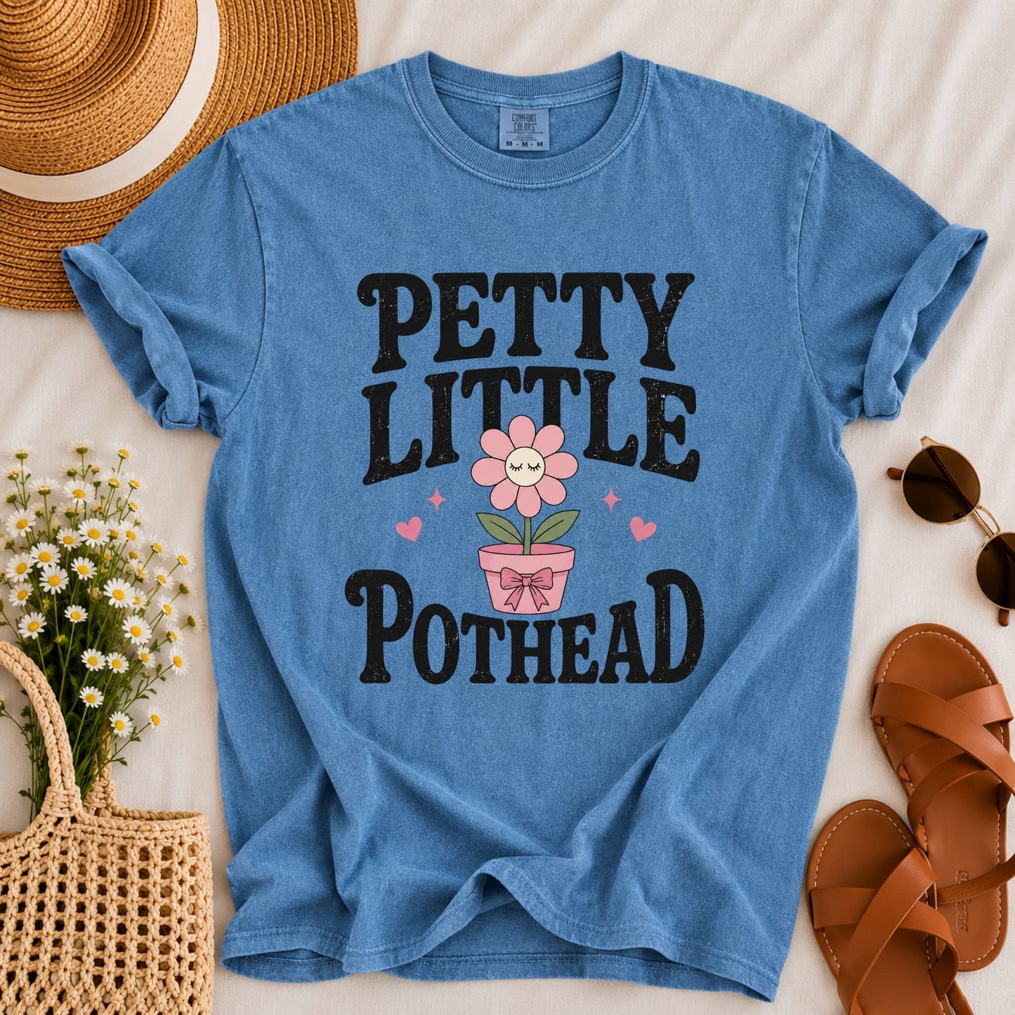 Petty Little Pothead T-shirt