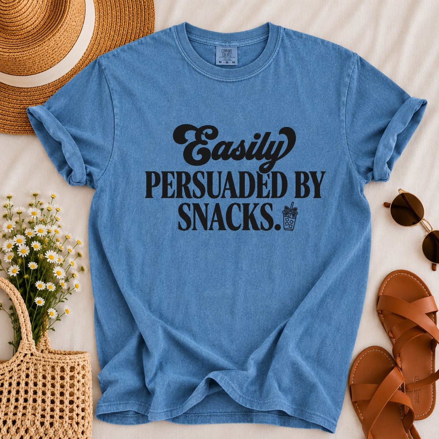 Persuaded by Snacks T-shirt