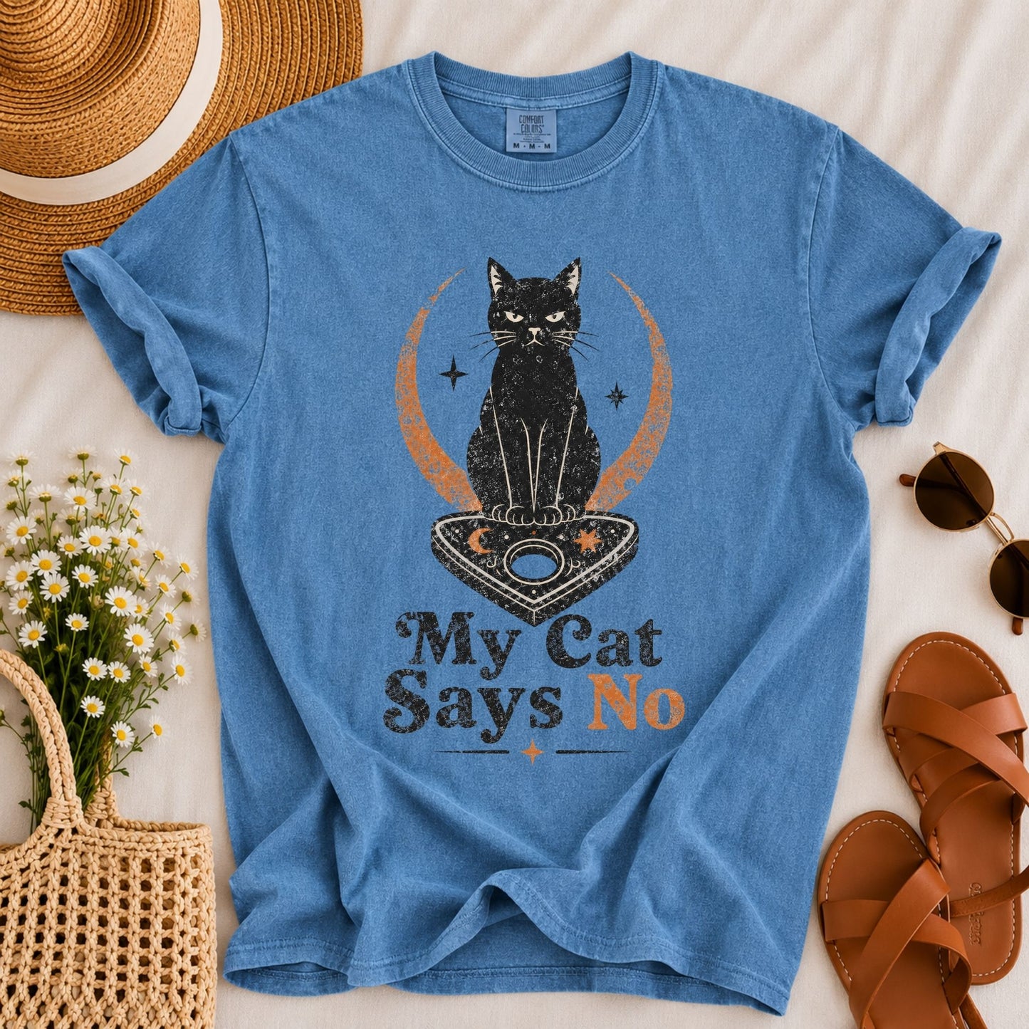 Cat Says No T-shirt