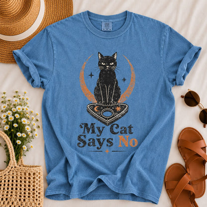 Cat Says No T-shirt