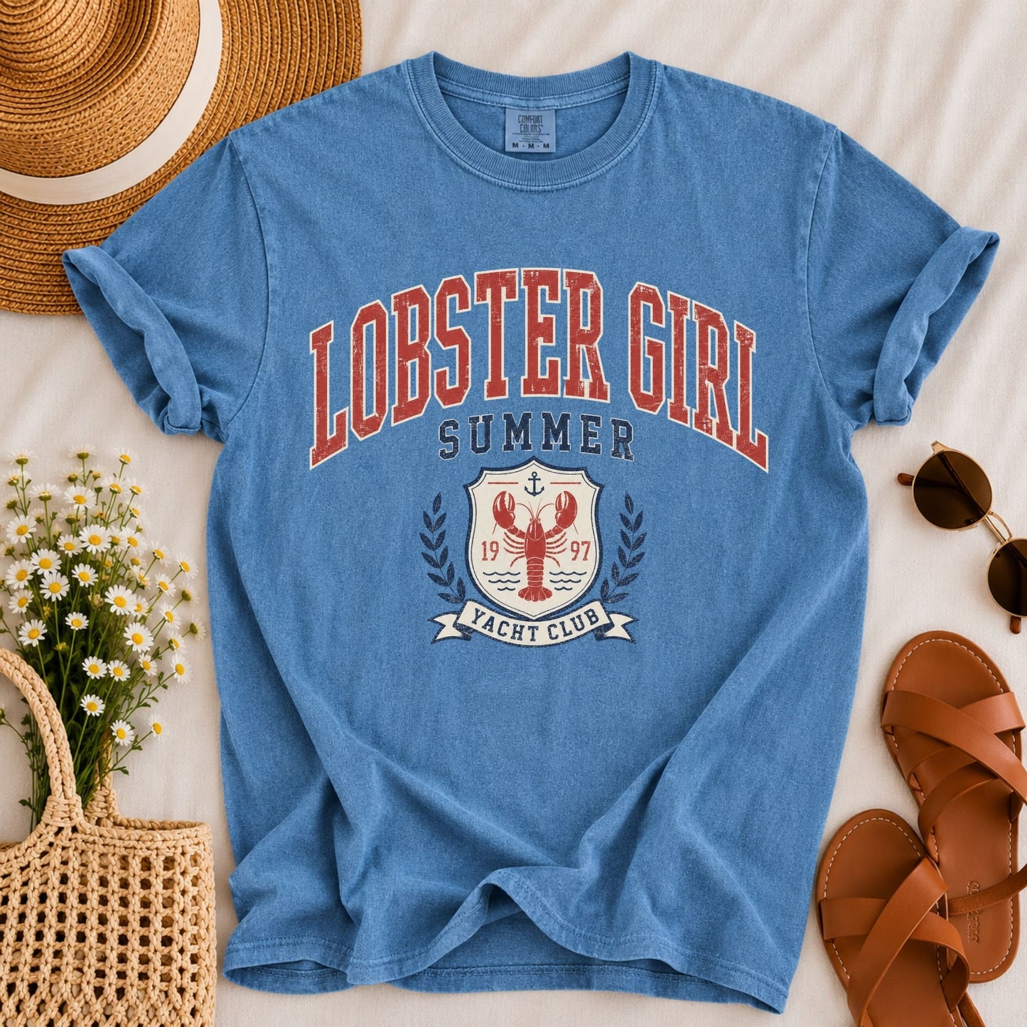 Lobster Girl Summer T-shirt