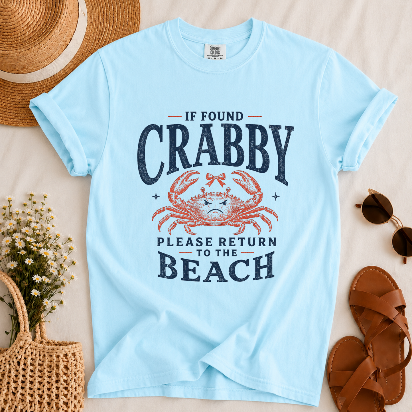 If Found Crabby T-shirt