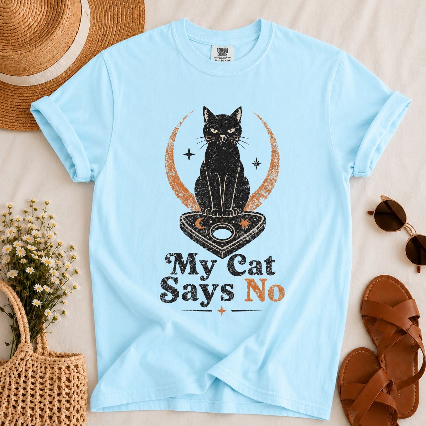 Cat Says No T-shirt