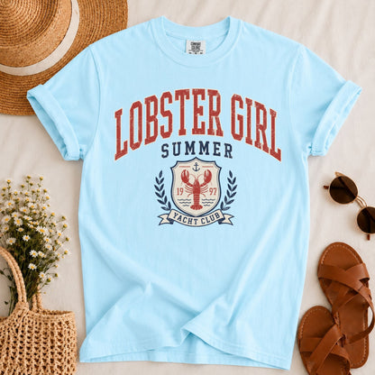 Lobster Girl Summer T-shirt