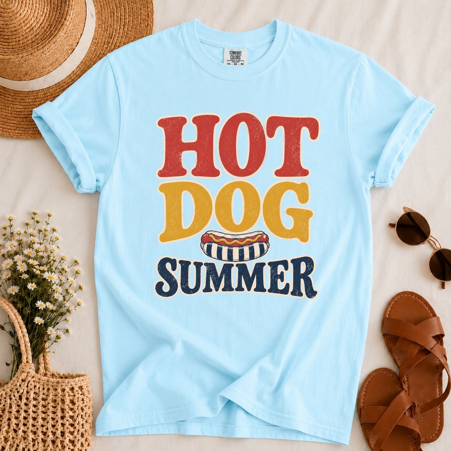 Hot Dog Summer T-shirt