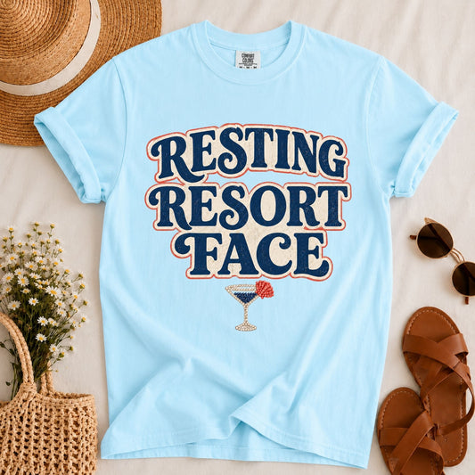 Resting Resort Face T-shirt