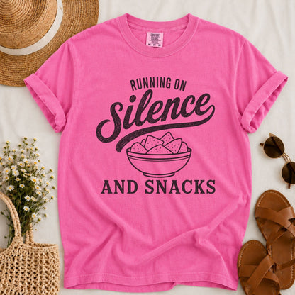 Silence And Snacks T-shirt