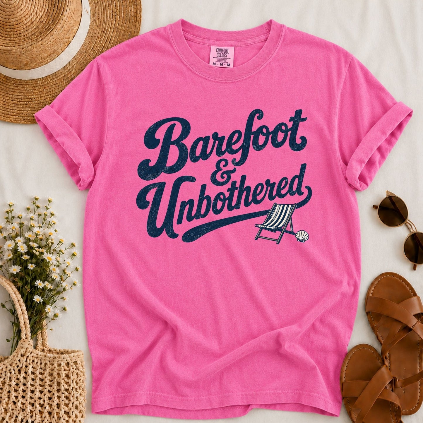 Barefoot & Unbothered T-shirt