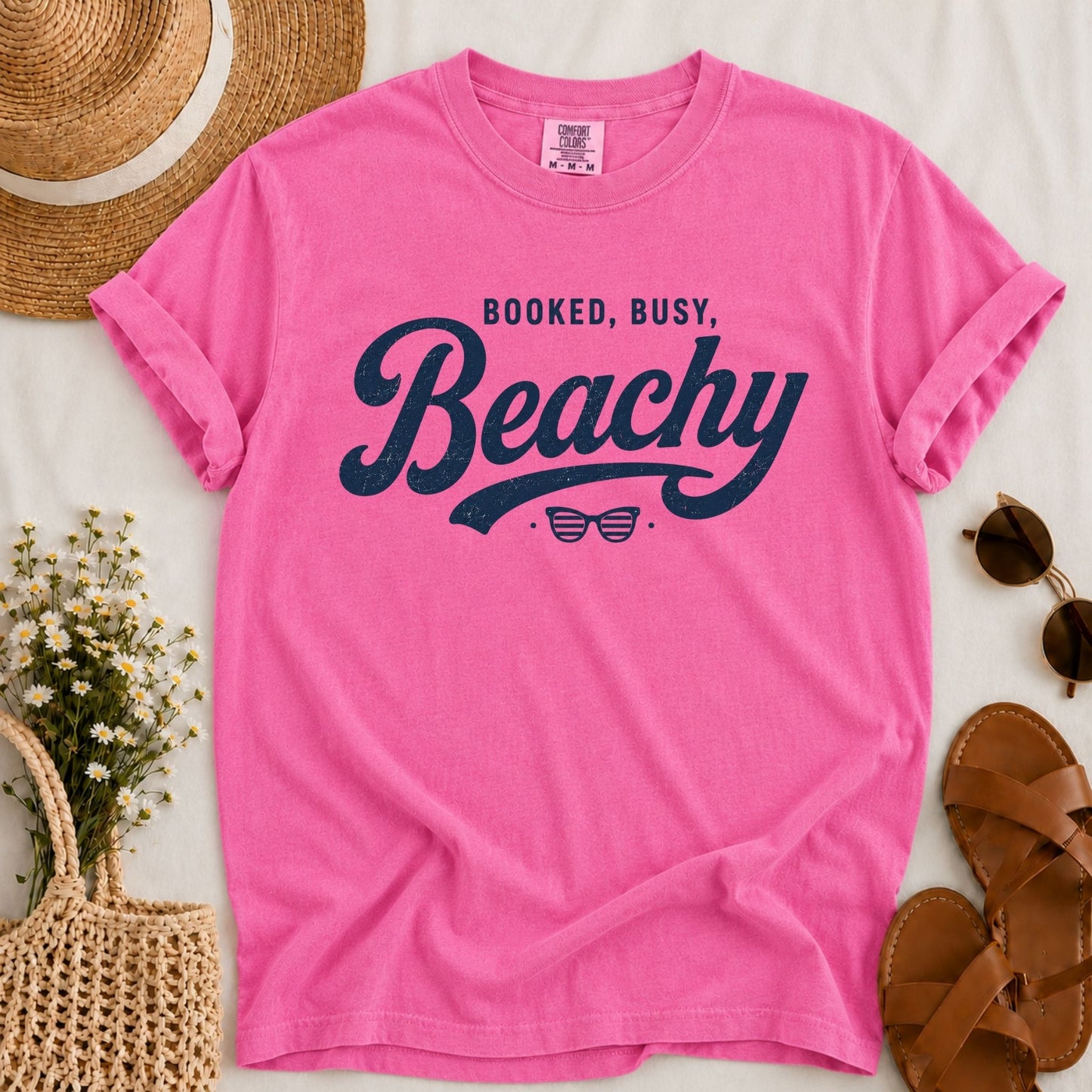 Booked Busy Beachy T-shirt