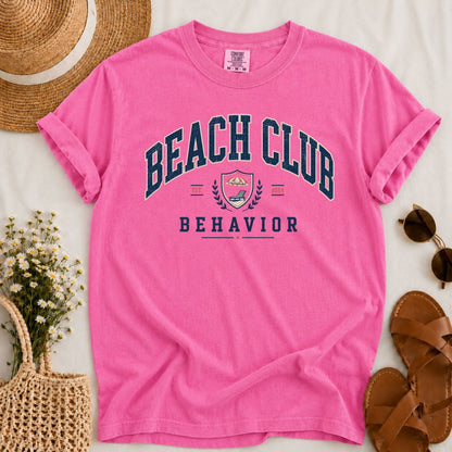 Beach Club Behavior T-shirt