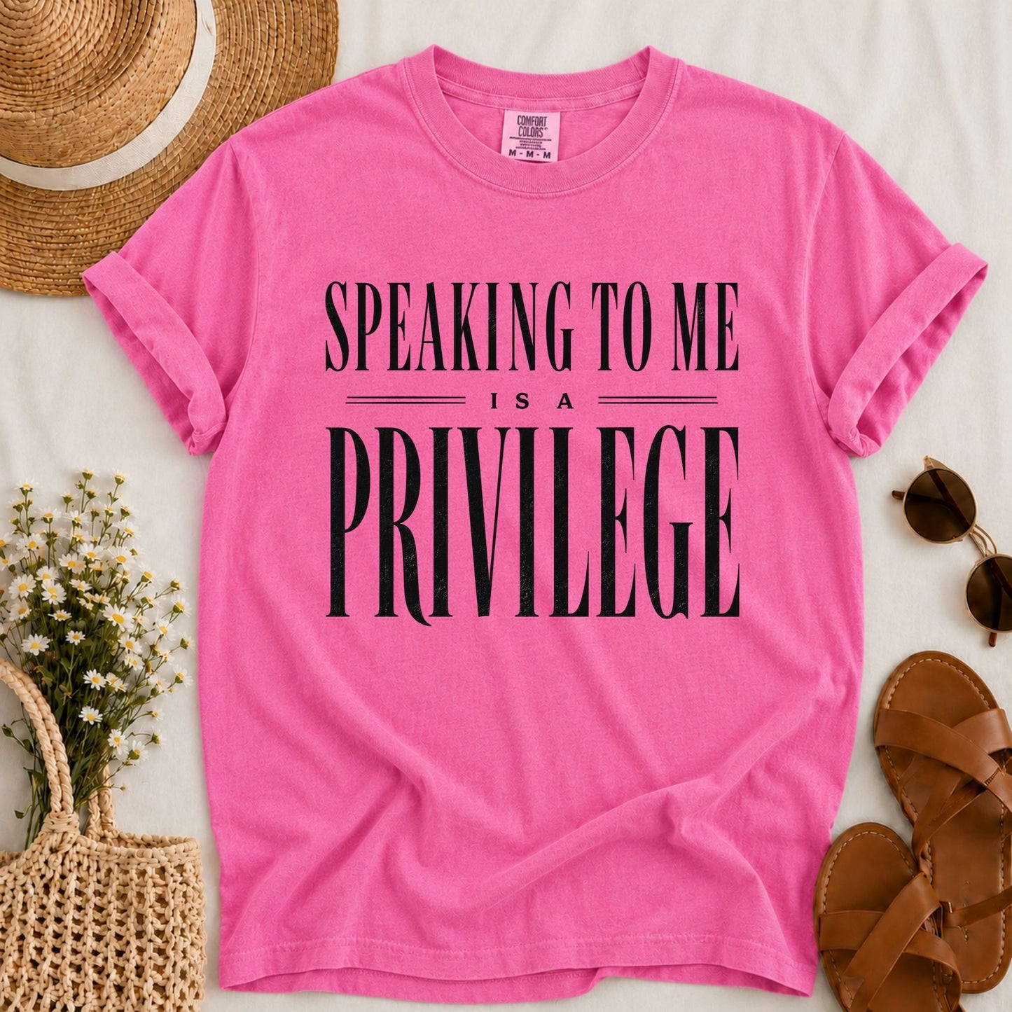 Speaking is a Privilege T-shirt
