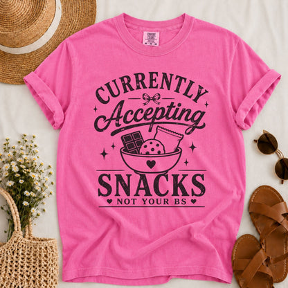 Accepting Snacks T-shirt